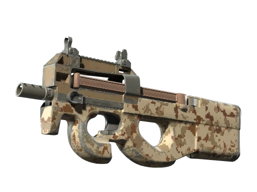 Souvenir P90 | Desert DDPAT (Well-Worn)