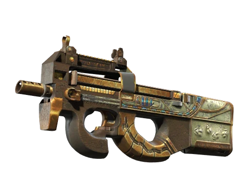 Souvenir P90 | ScaraB Rush (Battle-Scarred)