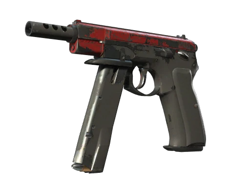 StatTrak™ CZ75-Auto | Crimson Web (Battle-Scarred)