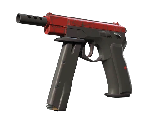 StatTrak™ CZ75-Auto | Crimson Web (Minimal Wear)