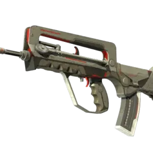 StatTrak™ FAMAS | Mecha Industries (Battle-Scarred)