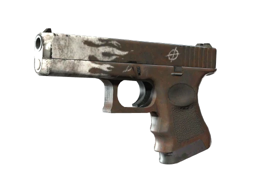 StatTrak™ Glock-18 | Oxide Blaze (Well-Worn)