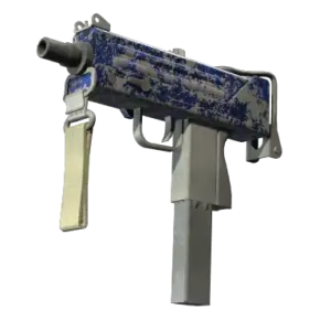 StatTrak™ MAC-10 | Lapis Gator (Battle-Scarred)