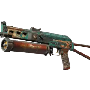 StatTrak™ PP-Bizon | Embargo (Battle-Scarred)