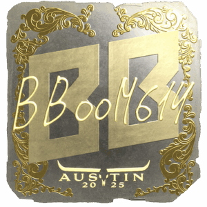 Sticker | Boombl4 (Gold) | Austin 2025