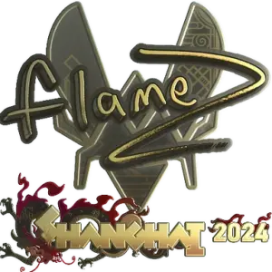 Sticker | FlameZ (Gold) | Shanghai 2024