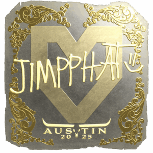 Sticker | Jimpphat (Gold) | Austin 2025