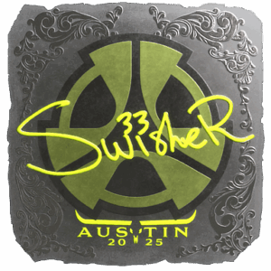 Sticker | Swisher (Foil) | Austin 2025