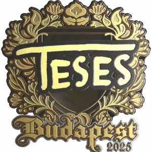 Sticker | TeSeS (Gold) | Budapest 2025