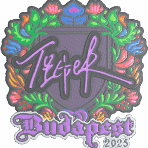 Sticker | Tiger (Embroidered) | Budapest 2025