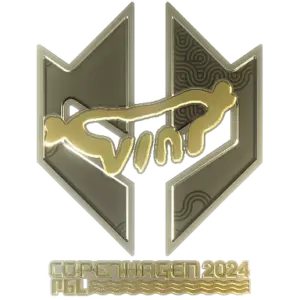 Sticker | VINI (Gold) | Copenhagen 2024