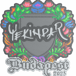 Sticker | YEKINDAR (Embroidered) | Budapest 2025