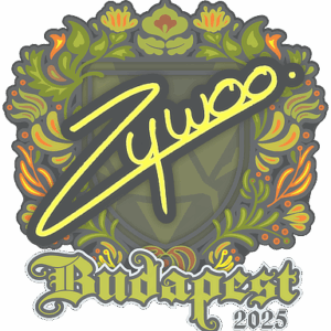 Sticker | ZywOo | Budapest 2025