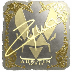 Sticker | ZywOo (Gold) | Austin 2025