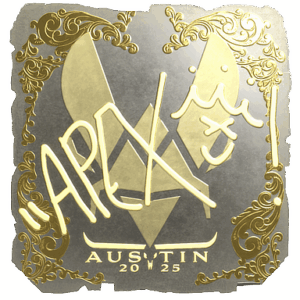 Sticker | apEX (Gold) | Austin 2025