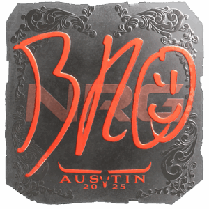 Sticker | br0 (Foil) | Austin 2025
