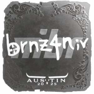 Sticker | brnz4n (Foil) | Austin 2025