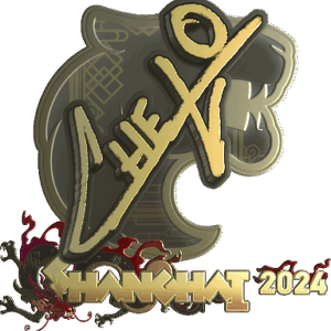 Sticker | chelo (Gold) | Shanghai 2024