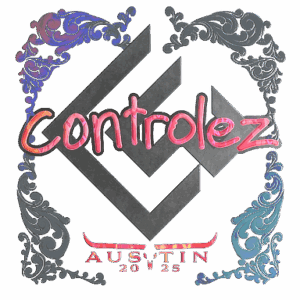 Sticker | controlez (Holo) | Austin 2025