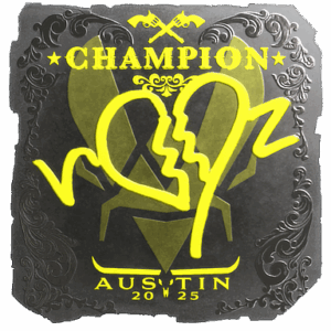 Sticker | ropz (Foil, Champion) | Austin 2025