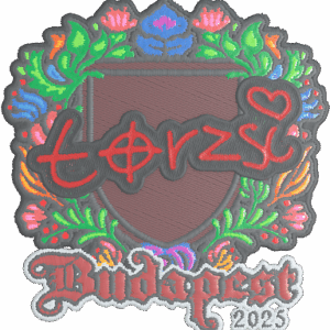 Sticker | torzsi (Embroidered) | Budapest 2025