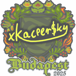 Sticker | xKacpersky | Budapest 2025