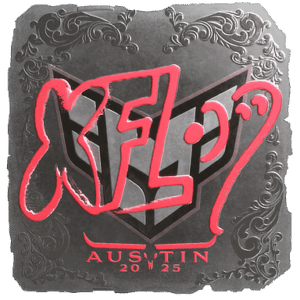Sticker | xfl0ud (Foil) | Austin 2025
