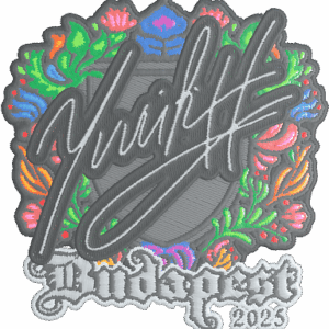 Sticker | yuurih (Embroidered) | Budapest 2025