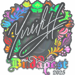 Sticker | yuurih (Holo) | Budapest 2025