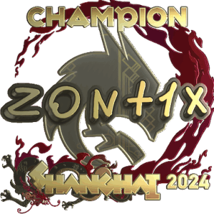 Sticker | zont1x (Gold, Champion) | Shanghai 2024