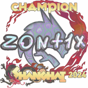 Sticker | zont1x (Holo, Champion) | Shanghai 2024