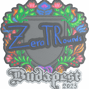 Sticker | ztr (Embroidered) | Budapest 2025