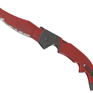 ★ StatTrak™ Falchion Knife | Crimson Web (Well-Worn)