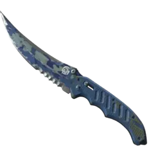 ★ StatTrak™ Flip Knife | Bright Water (Battle-Scarred)
