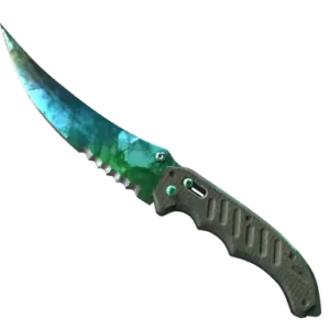 ★ StatTrak™ Flip Knife | Gamma Doppler Phase 3 (Factory New)