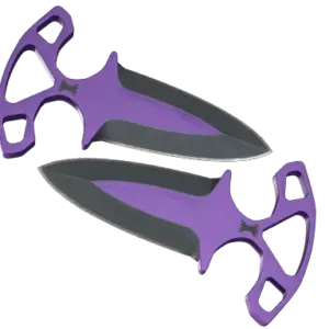★ StatTrak™ Shadow Daggers | Ultraviolet (Minimal Wear)