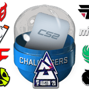 Austin 2025 Challengers Sticker Capsule