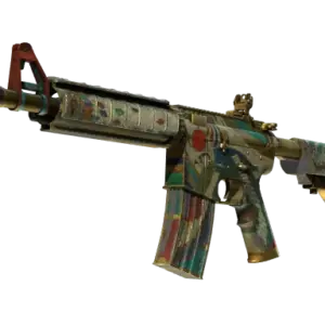 M4A4 | Eye of Horus (Battle-Scarred)