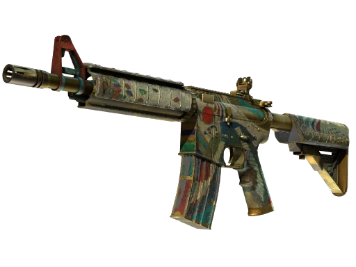 M4A4 | Eye of Horus (Battle-Scarred)