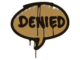 Sealed Graffiti | Denied (Desert Amber)