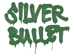 Sealed Graffiti | Silver Bullet (Jungle Green)