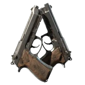 Souvenir Dual Berettas | Drift Wood (Battle-Scarred)