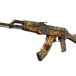 StatTrak™ AK-47 | Searing Rage (Battle-Scarred)