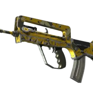 StatTrak™ FAMAS | Neural Net (Well-Worn)