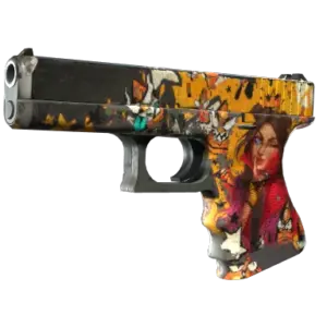 StatTrak™ Glock-18 | Bullet Queen (Battle-Scarred)
