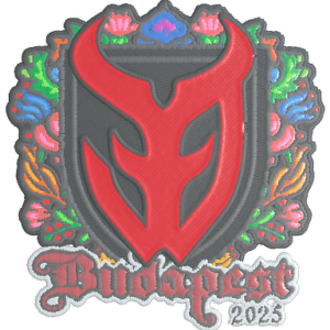Sticker | 3DMAX (Embroidered) | Budapest 2025