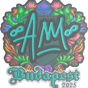 Sticker | AW (Embroidered) | Budapest 2025