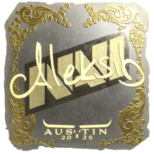 Sticker | Aleksib (Gold) | Austin 2025