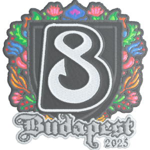 Sticker | B8 (Embroidered) | Budapest 2025