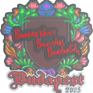 Sticker | Bart4k (Embroidered) | Budapest 2025